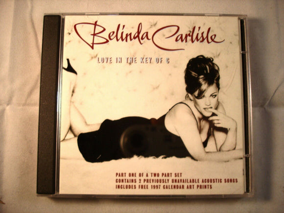 CD Single (B10) - Belinda Carlisle - Love in the key of C - 7243 8 83518 2 9