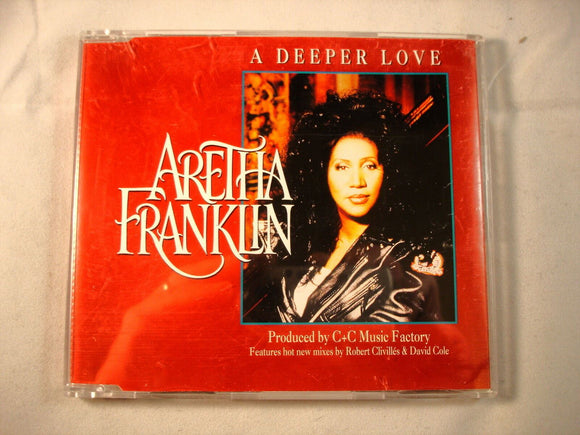 CD Single (B10) - Aretha Franklin - A deeper love - 74321 18702 2