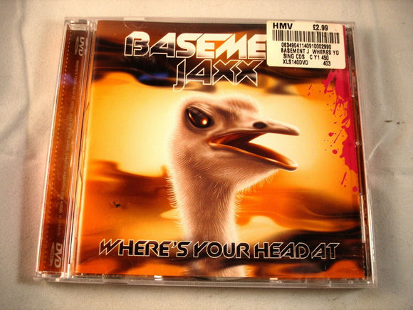 CD Single (B10) - Basement Jaxx - Where's your head at - XLS140DVD