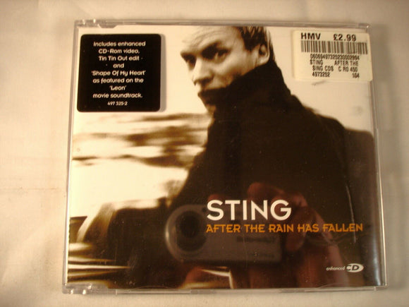 CD Single (B11) - Sting - After the rain has fallen - 497 325 2