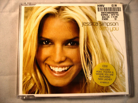 CD Single (B11) - Jessica Simpson - With you - 6748302