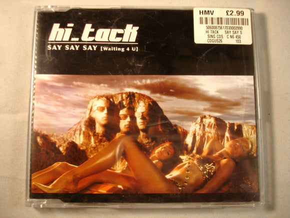 CD Single (B11) - Hi Tack - Say, say, say - CDGUS26