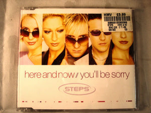 CD Single (B11) - Steps - here and now - You'll be sorry - 9201322