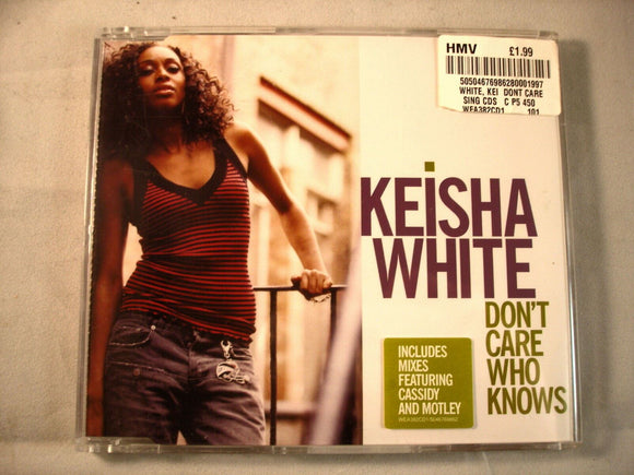 CD Single (B12) - Keisha White - Don't care who knows - WEA382CD1