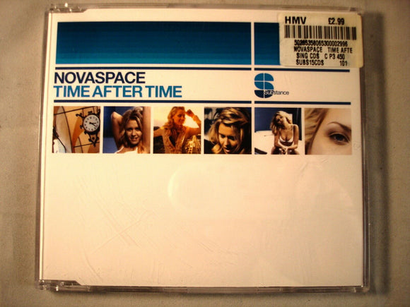 CD Single (B12) - Novaspace - Time after time - SUBS15CDS