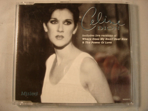 CD Single (B12) - Celine Dion - Misled - 662649 5