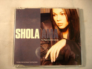CD Single (B12) - Shola Ama - You might need somebody