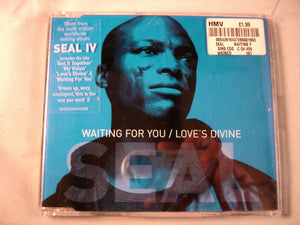 CD Single (B12) - Seal - Waiting for you - Love's divine -  W638CD