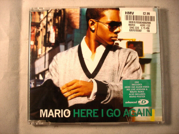 CD Single (B12) - Mario - Here I go again - 82876705582