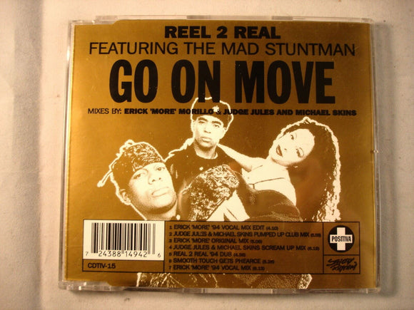 CD Single (B12) - Reel 2 Real - Go on move - CDTIV 15