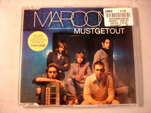 CD Single (B12) - Maroon 5 - Must get out - 82876689062