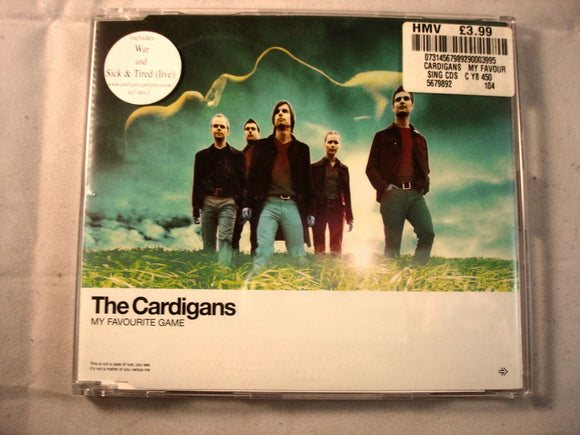 CD Single (B12) - The Cardigans - My favourite game - 5679892