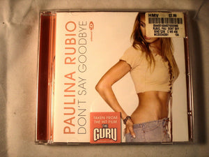 CD Single (B12) - Paulino Rubio - Don't say goodbye - MCSXD40291