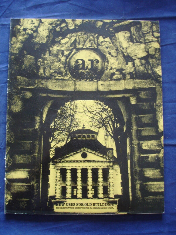 AR - Architectural review - May 1972 - New uses for old buildings