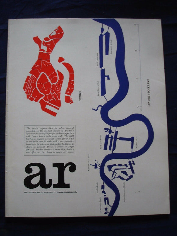 AR - Architectural review - April 1972 -  SOM Chicago - Civilia Dockland