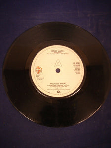 7'' Vinyl Single - Rod Stewart ‎– Baby Jane - W9608