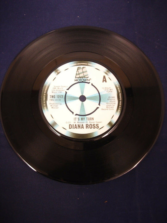 7'' Vinyl Single - Diana Ross ‎– It's My Turn - TMG 1217