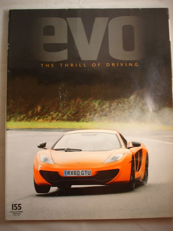 Evo Magazine # 155 - Mclaren - XKR s - RCZ - Scirocco - Honda s2000 guide