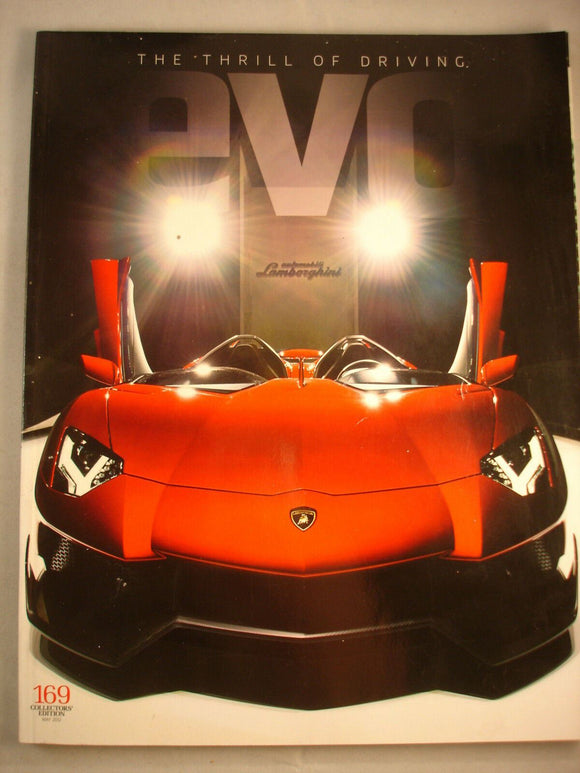 Evo Magazine # 169 - F12 - Aventador - 918 spyder - Infiniti Emerg-e