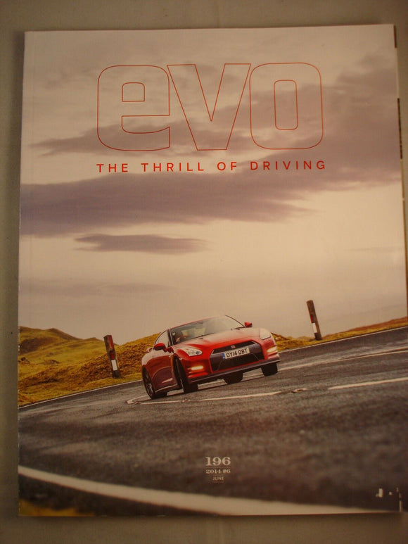 Evo Magazine # 196 - Nissan Gt-R - M235i v E92 M3 - S1 - CLK63 AMG guide