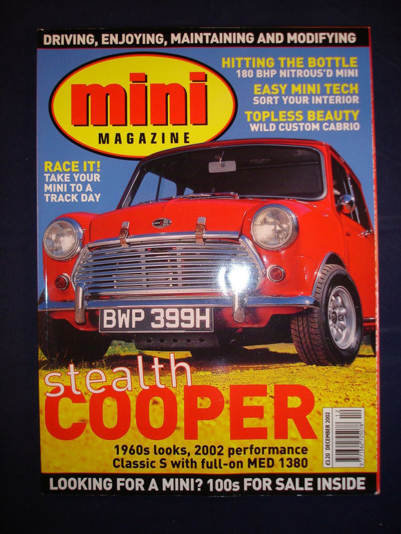 Mini  magazine # December 2002 - Stealth Cooper - Sort your interior