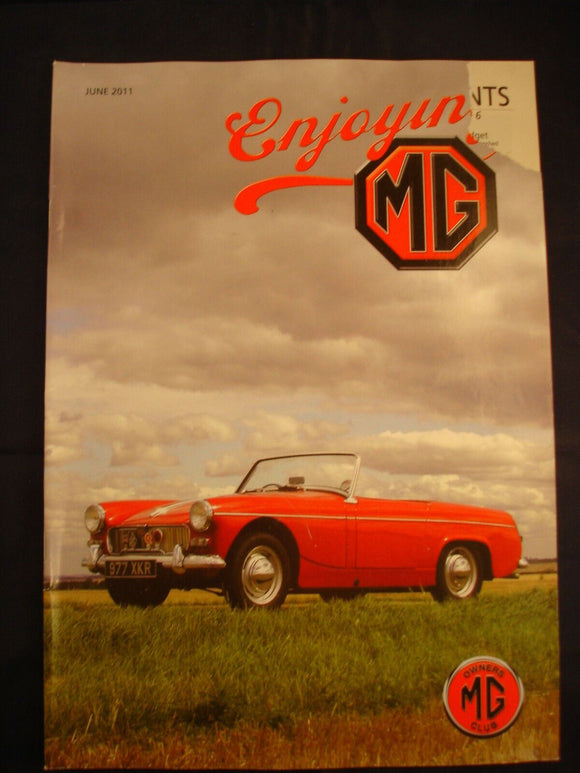 (B1) Enjoying MG Magazine - June 2011 - Damaged cover