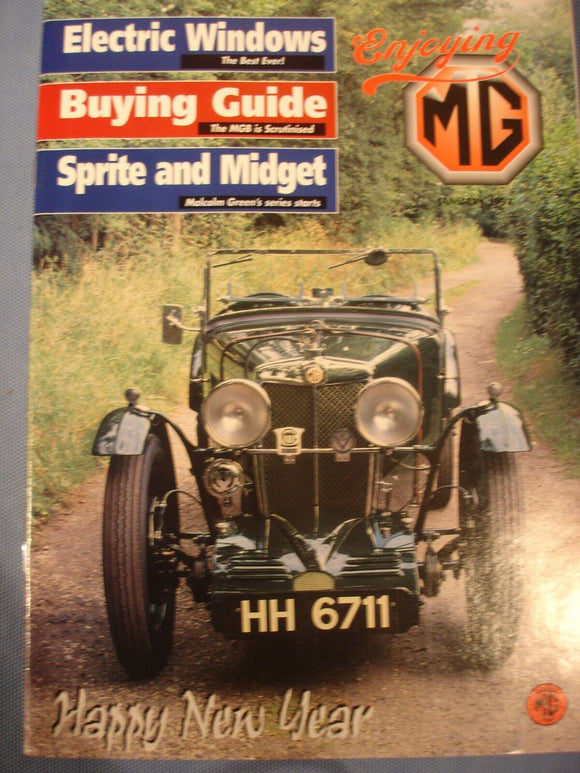 Enjoying MG magazine jan 97 Buying an MGB