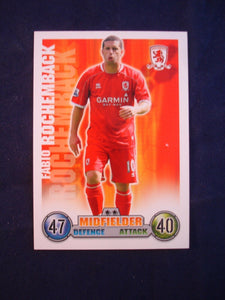 Match Attax - football card -  2007/08 - Man Utd - Fabio Rochemback