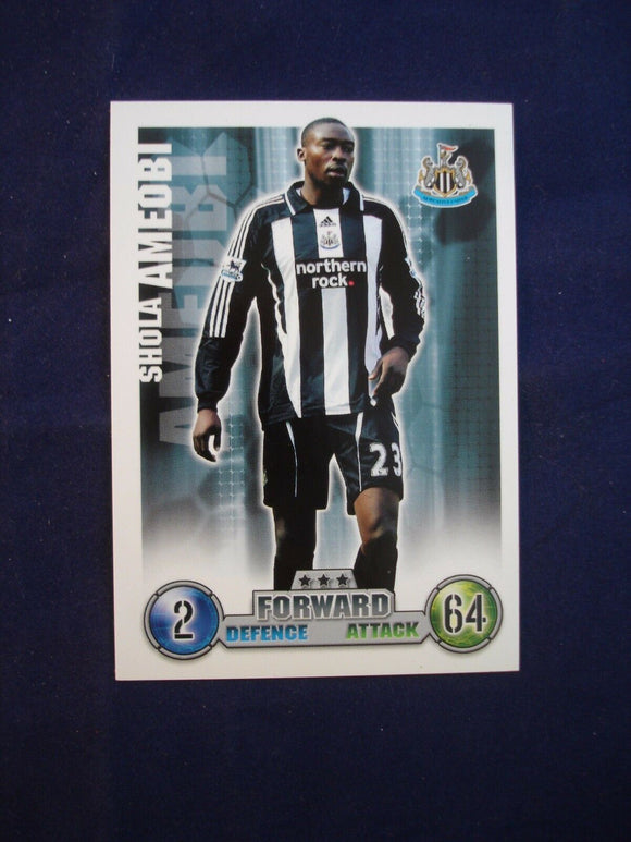 Match Attax - football card -  2007/08 - Newcastle -  Shola Omeobi