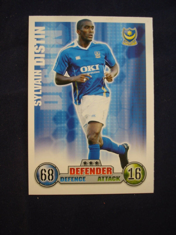 Match Attax - football card -  2007/08 - Portsmouth - Sylvain Distin