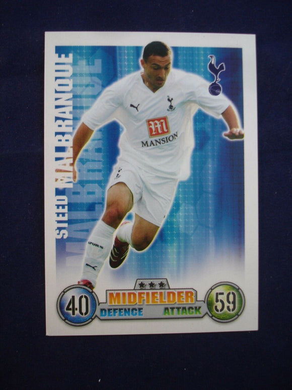 Match Attax - football card -  2007/08 - Tottenham - Steed Malbranque