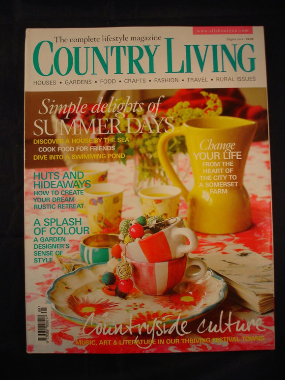 Country Living Magazine - August 2010 - Simple delights of Summer days