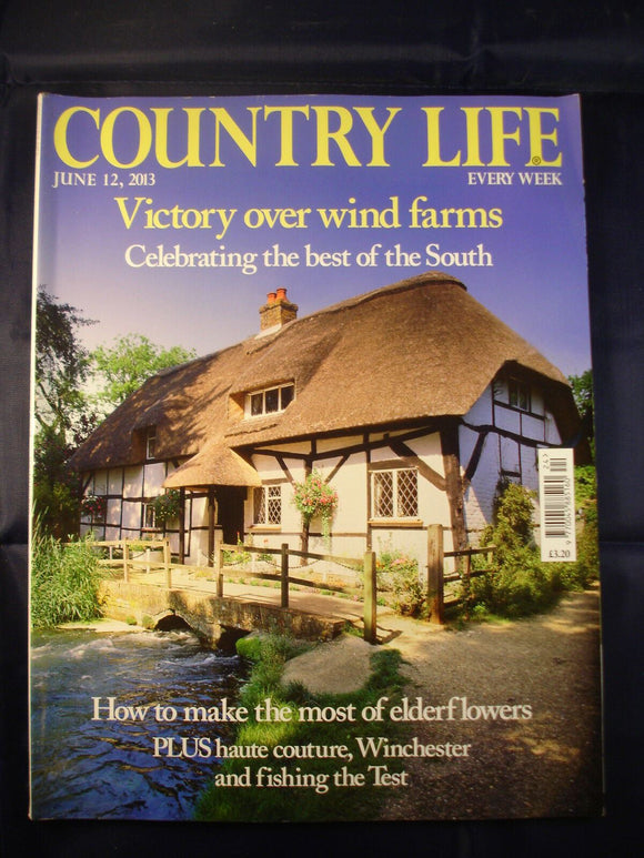 Country Life - June 12, 2013 - best of the South - elderflowers - fish Test