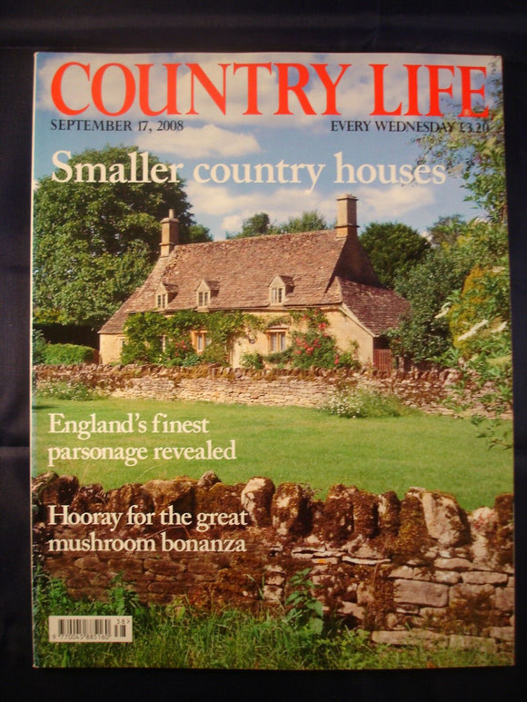 Country Life - Septemebr 12, 2008 - Finest Parsonage - Mushroom Bonanza