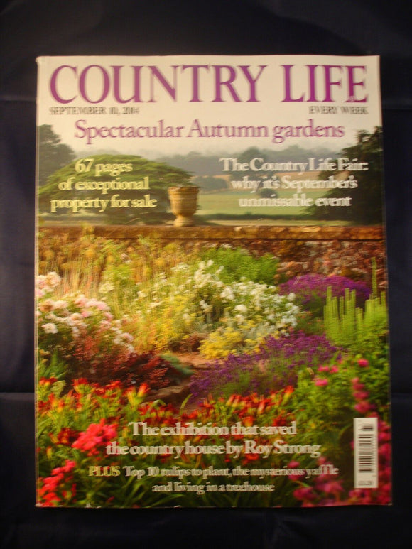 Country Life - September 10, 2014 - Autumn gardens - tulips - yaffle - treehouse