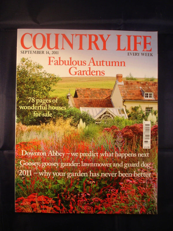 Country Life - September 14, 2011 - Autumn gardens - Geese -