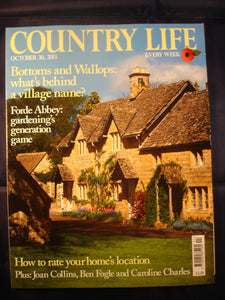 Country Life - October 30, 2013 - Village names - Forde Abbey - rate your locale