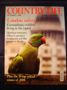 Country Life - October 1, 2008 - London Safari -