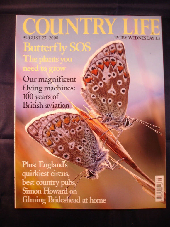 Country Life - August 27, 2008 - Butterfly - Circus - Best country pubs