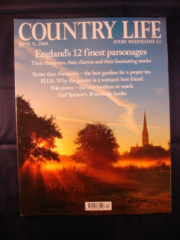Country Life - June 11, 2008 -12 finest parsonages - Pointer womans best friend?