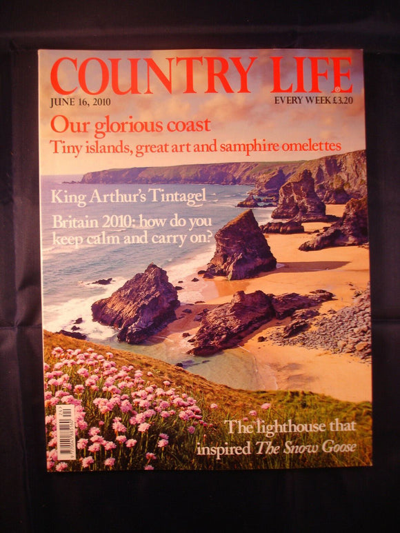 Country Life - June 16, 2010 -King Arthur  Tintagel - Our Glorious coast -