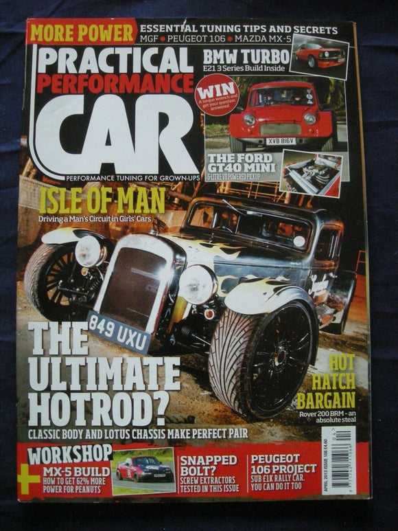 Practical performance car - issue 108 - MX5 build - MGF - 106 - E21 build