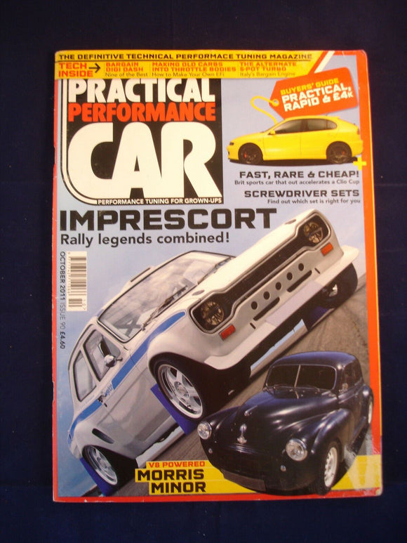 Practical performance car - Issue 90 - October 2011 - Escort - Clio - Minor