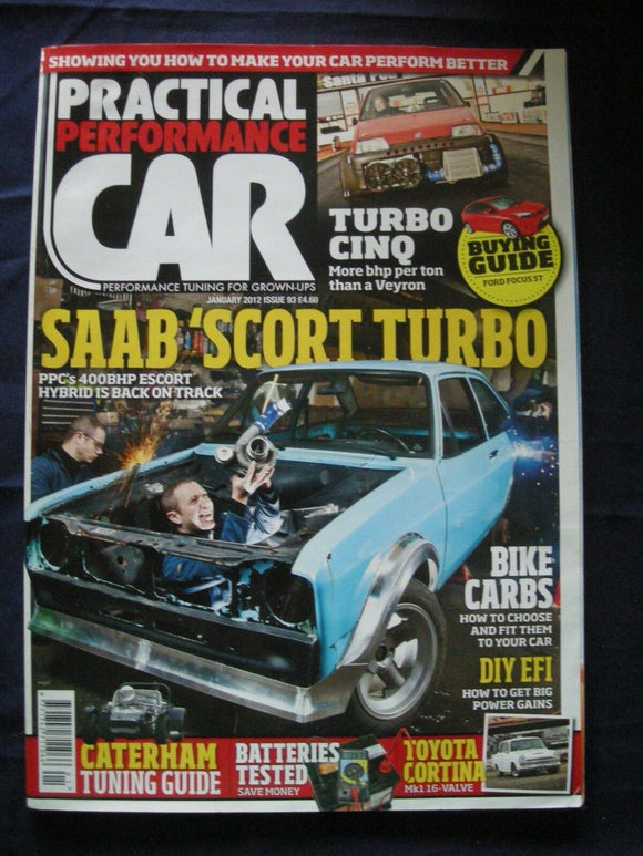 Practical performance car - issue 93 - Caterham tuning - Ford Focus ST guide