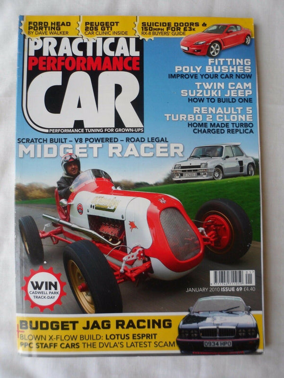 Practical performance car - issue 69 - Budget Jag racing - Renault 5 turbo