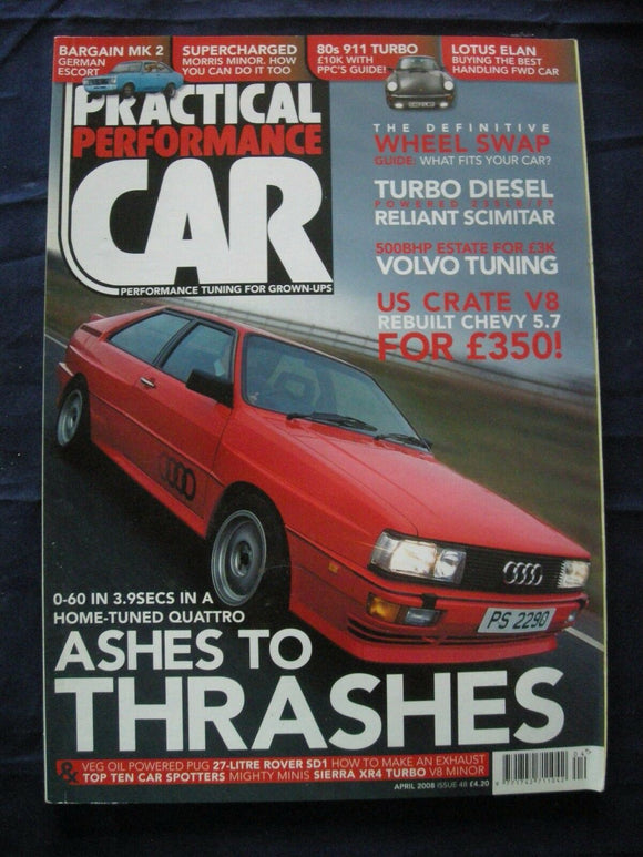 Practical performance car - Issue 48 - 911 Turbo - Lotus Elan