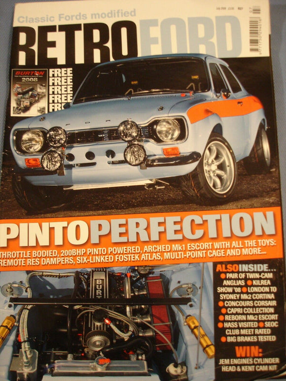 Retro Ford 2008 July - MK1 Escort Pinto perfection - Concours Corsair
