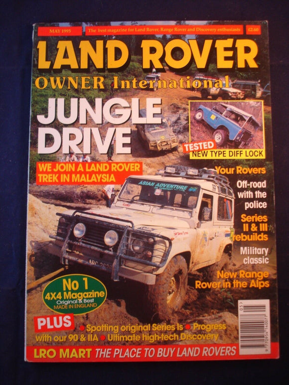 Land Rover Owner LRO # May 1995