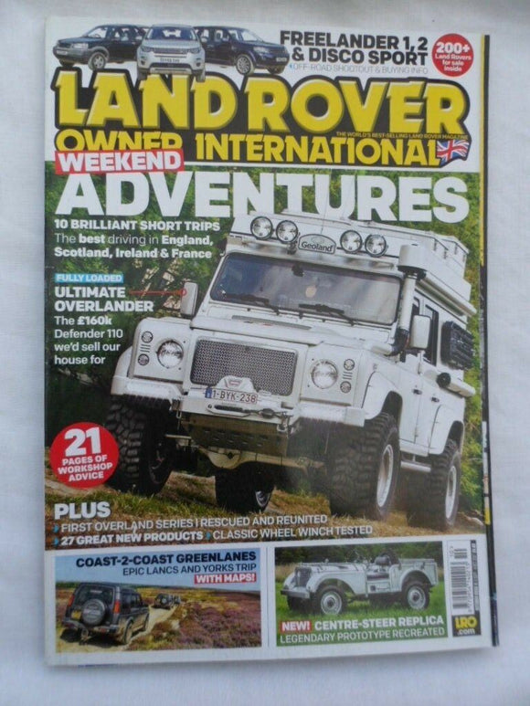 Land Rover Owner LRO # October 2017 - Freelander 1,2 Disco sport guide