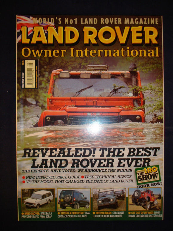 Land Rover Owner LRO # May 2002 - Rockingham Forest green lane tour